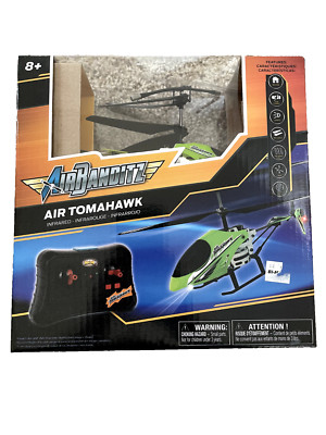 AirBanditz - Air Tomahawk Green Radio Control Helicopter - Flight Range 30ft