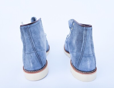 RED WING 8143限定色美品25.5cmストレートブルー Red Wing 8143 Moc Toe Slate Blue Abilene Roughout 8 E Asia