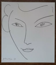 Henri Matisse - litografi, Mourlot, Paris