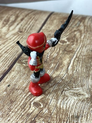 HTF Power Rangers Super Megaforce Mini Battle Ready Red Figure - Picture 2 of 6