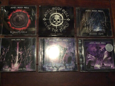 Axel Rudi Pell [6 CD Alben] Magic Masquerade Ball Shadow Zone Knights Live Storm
