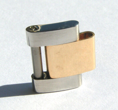 Rolex Oyster Stahl Gold Glied Steel Gold Link Rolex Oyster 14,03mm I048