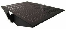 19" Center Weight Vented Rack Mount IT Data Networking Server Shelf 2U 25" Deep