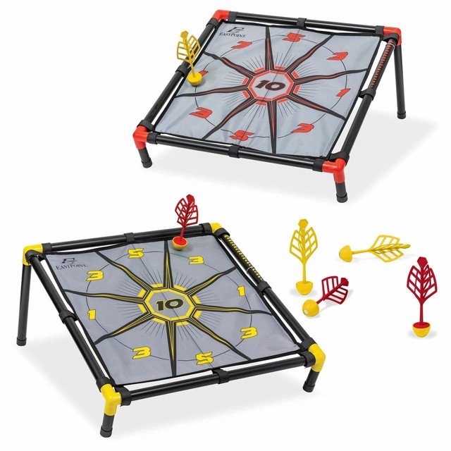 EastPoint Sports Dart Set for Lawn Indoor Outdoor Fun 2 Teams