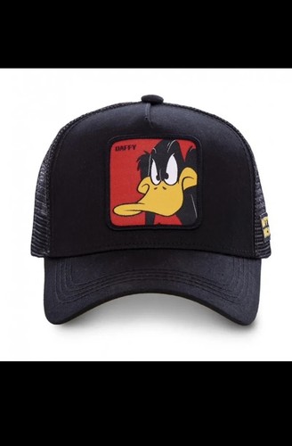 cappello nero/arancione uomo disney duffy duck - Foto 2 di 3