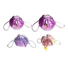 Gymnastics Ball Backpack Dance Bag Sack with Tassels for Women Elegant Double