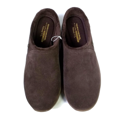 Skechers Relaxed Fit Easy Going Lovely Latte Women's 9.5 Clog Slip