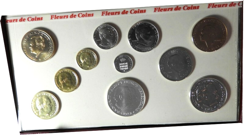 elf Monaco 11 pc 1982 Specimen Set   