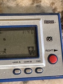 Vintage Nintendo Time Out Game And Watch - WORKS GREAT Handheld Game 1980