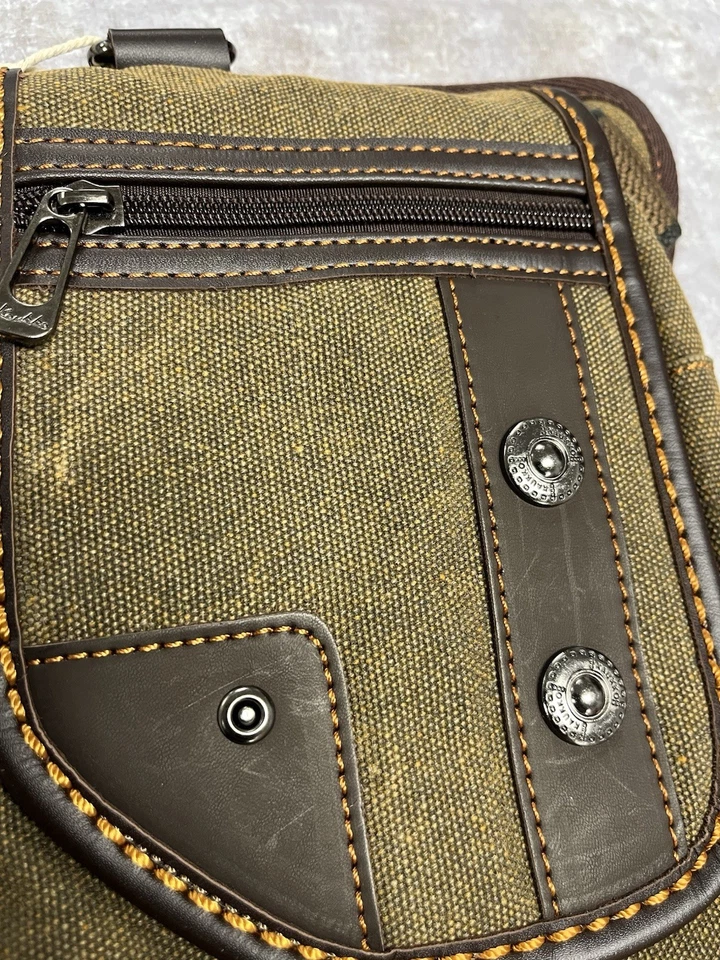 Kaukko Taller Bolso Mensajero de Lona Bandolera Bandolera Bandolera Bandolera Mochila Viaje Foto 3 de 4