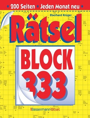 Rätselblock 333 Eberhard Krüger