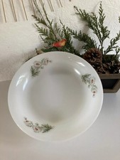 1 ⚜️ Ancien Plat Rond Motif Marguerite Arcopal France Diamètre 27 Cm