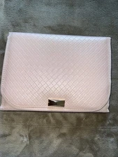 SONGMICS HOME Travel Jewelry Case, Foldable Jewelry Organizer with Mirror