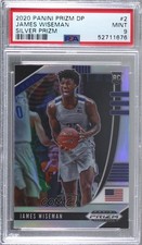 2020-21 Panini Prizm Draft Picks Silver Prizm James Wiseman #2 PSA 9 MINT 07ui