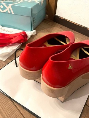 Vivienne Westwood x Melissa Rocking Horse Ballerina Shoes Red