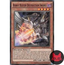 Yugioh Robot Buster Destruction Sword BOSH-EN022 Common NM
