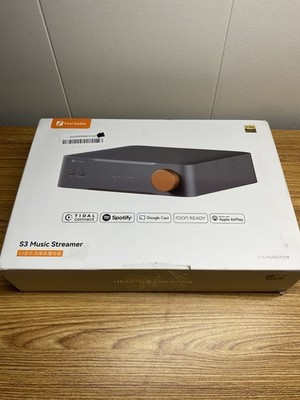 Fosi Audio S3 Network Music Audio Streamer DAC Preamp XLR Sub Out/ HDMI eARC
