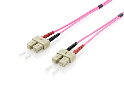 Digital Data Equip 255527 Fibre Optic Cable SC/SC Fibre-Optic Patch Cable OM4 / 