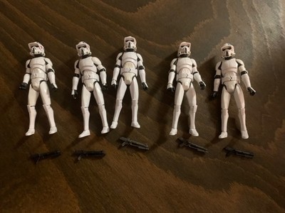 Star Wars Clone Wars Hasbro Clone ARF Trooper Actionfigur 5Stk