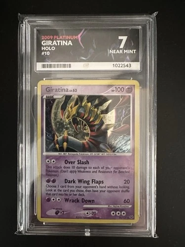 Pokémon TCG Giratina 2009 Holo #10 Ace Graded 7 Pop 1 Near Mint