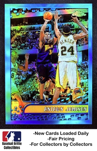 Antawn Jamison [Refractor] #53 2001 Topps Chrome card