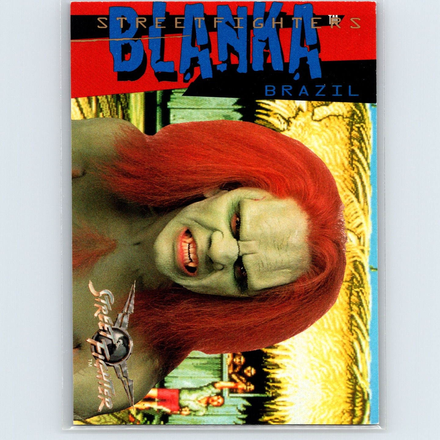 1995 Upper Deck Street Fighter Blanka #63