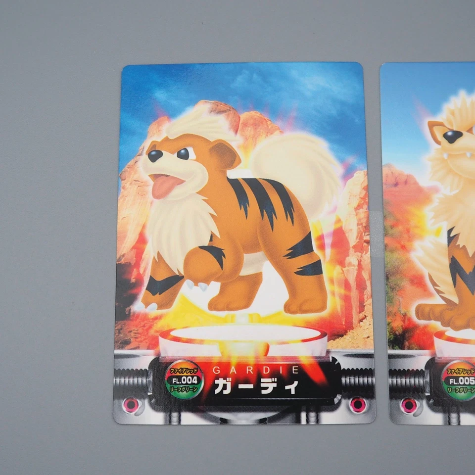 Pokemon Card Carddass Arcanine Growlithe Advanced Generation M-NM Japanese q511 - Image 2 of 4