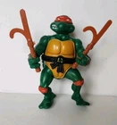 Michaelangelo HARD HEAD Teenage Mutant Ninja Turtles TMNT 1988 Playmates Vintage