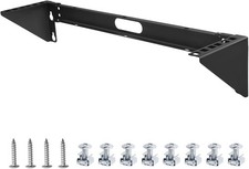 2U Wall Mount Patch Panel Bracket Hinged 19