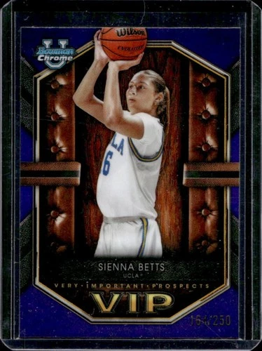 2025-26 Bowman Sienna Betts Chrome Very Important Prospects Purple #/250