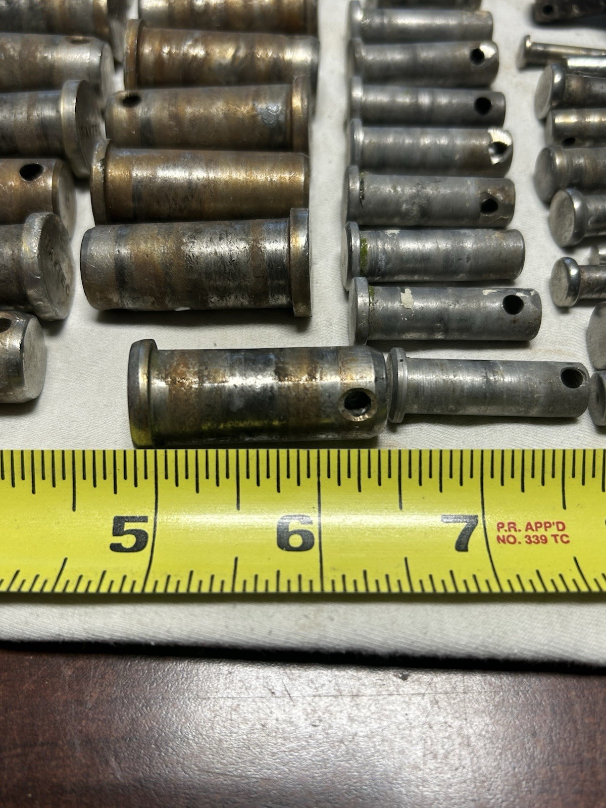 Lot of (69) Stainless Steel Random Assortment Sailboat Turnbuckle Pins Rigging