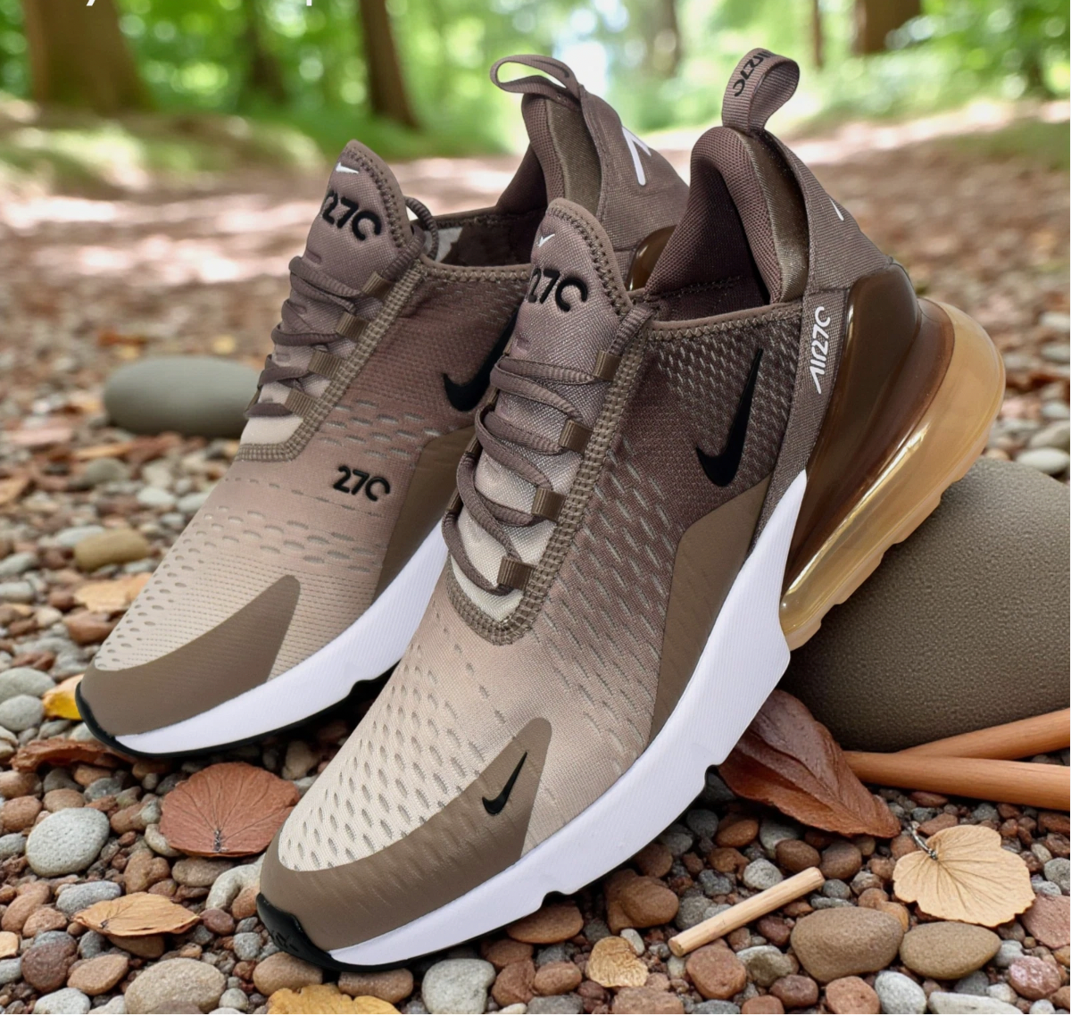 Nike Air Max 270 Shoes Mink Brown Black Orewood Brown IB7751-200