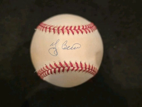 Yogi Berra Signed Rawlings OAL Baseball Yankees Autograph Upper Deck UD COA