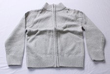 The Children's Place Boy's Mock Neck Zip Up Sweater EH6 Smoke Size XS NWT