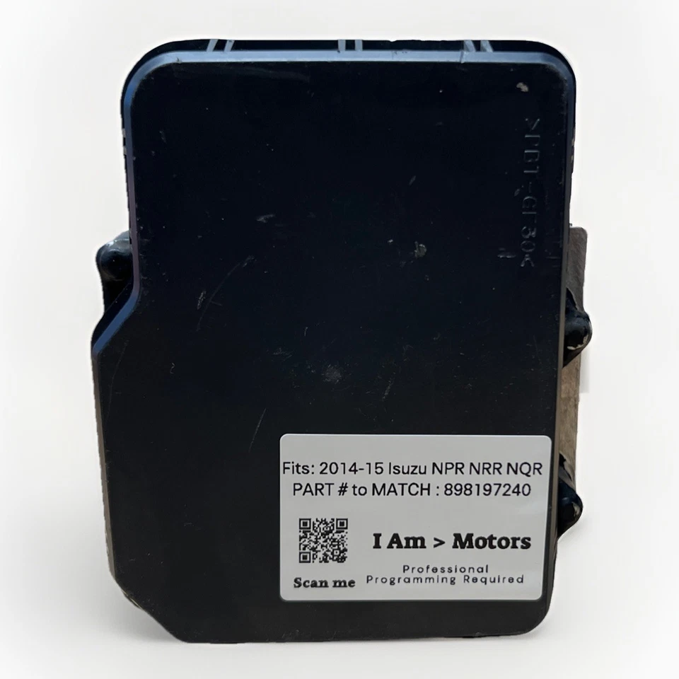 Módulo de bomba de freno ABS reacondicionado 2014-2015 Isuzu NPR NRR NQR | 898197240 Foto 3 de 4