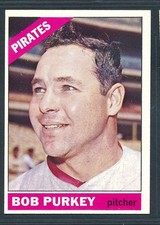 1966 Topps #551 BOB PURKEY High # SP, Pittsburgh Pirates ~ EX-MT to NM