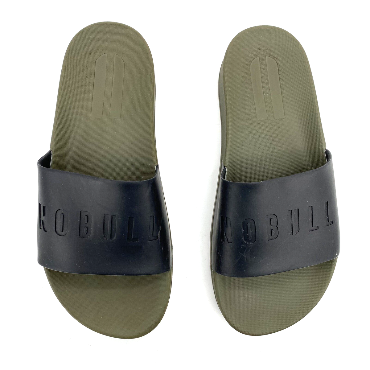 Nobull slide unisex green black logo men’s 9 women’s 10.5 No bull slide unisex green black logo men main image 2