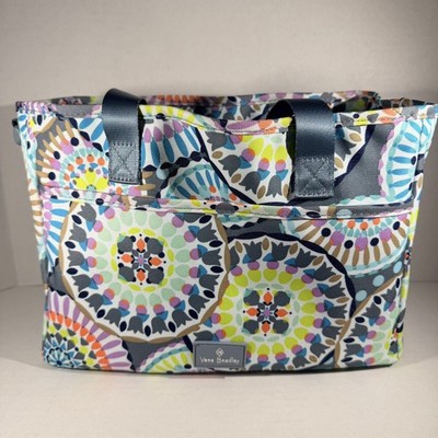 Vera Bradley Sunny Medallion Lighten Up Everything Organizer Excellent READ