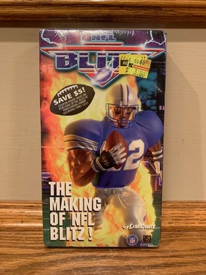 NEW SEALED Midway Games Promo Documentary VHS Tape The Making of NFL Blitz! 1998