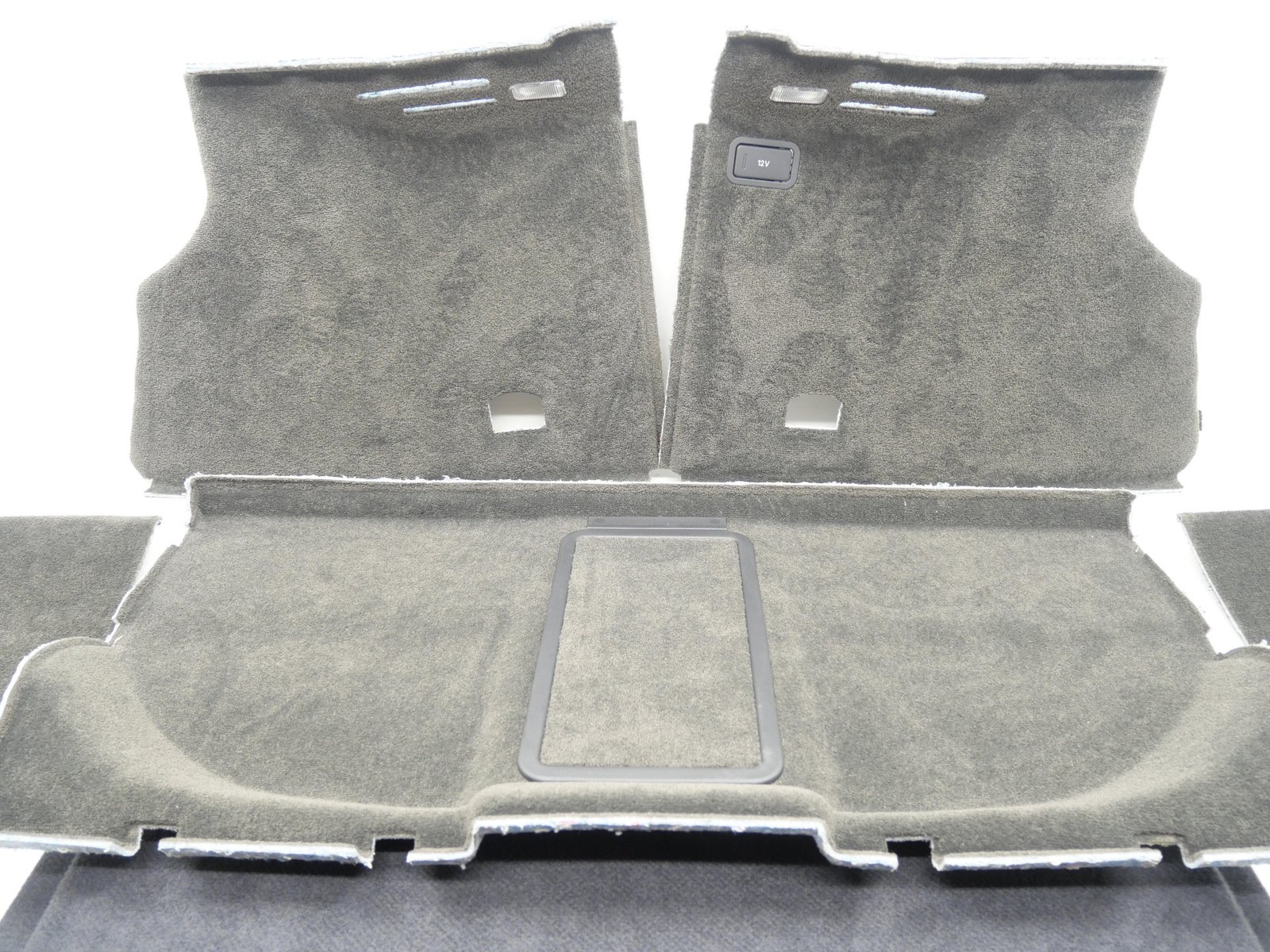 2005 Bentley Continental GT Interior Trunk Carpet Liner Trim Panel Set Black OEM