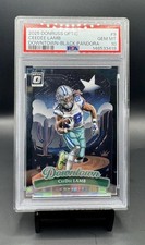 2025 Donruss Optic CeeDee Lamb Downtown Black Pandora /25 PSA 10 Cowboys SSP