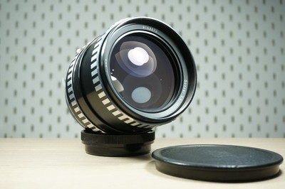 Carl Zeiss Jena SONNAR 180/2.8 ''zebra'' , Pentacon Six mount P6, Caps #9153370