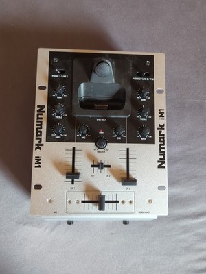 Numark IM1 2-Channel DJ Mixer Mischpult Schwarz Guter Zustand Gebraucht