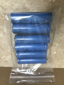 (Lot Of 6) Sprague 39D 370-250DC Capacitors 7847L