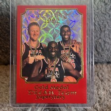 Michael Jordan Larry Bird Magic Johnson Dream Team Superstars 1993 Olympic Gold