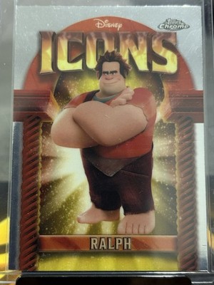 2025 Topps Chrome Disney Icons Wreck-It Ralph Card #DI-14 | Disney Classic