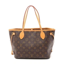 Louis Vuitton Neverfull Pm Monogram Tote Bag Women Brown One Size 653731