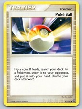 2008 POKEMON MAJESTIC DAWN POKE BALL 85/100 UC NM A97574 FREE S&H