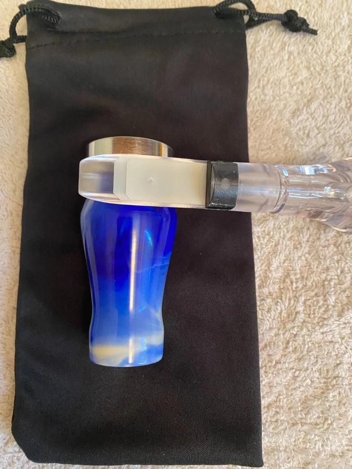 Brand New Mallard Duck Call, Double Reed Eco Insert, Blue Swirl - Image 3 of 4