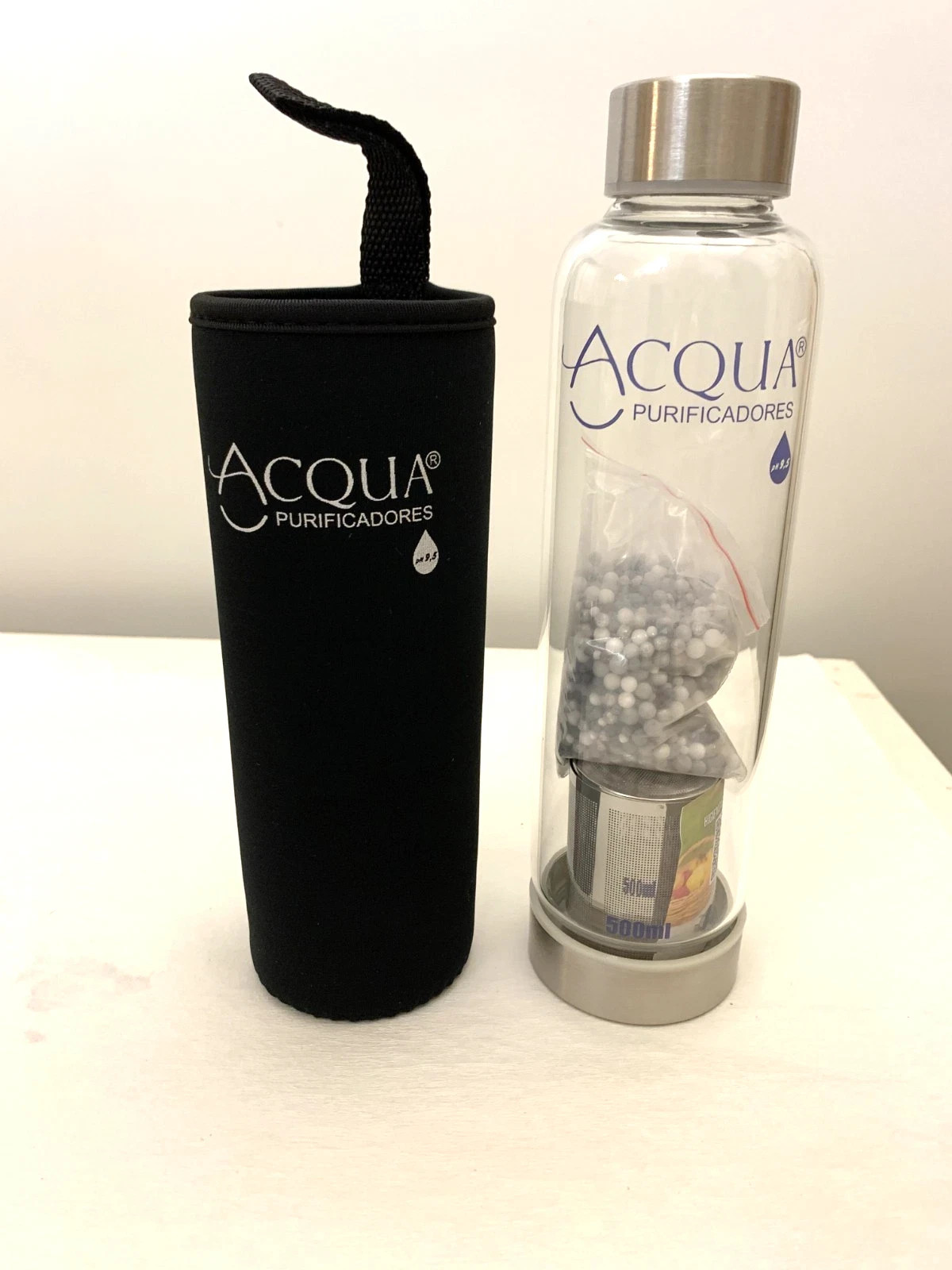 Caraffa Vetro Alcalina ACQUA PURIFICADORES - Depuratore Acqua Professionale